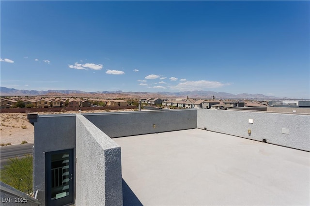 8125 Monsoon Bay St, Las Vegas, NV 89113 - exterior space with a mountain view and a residential view