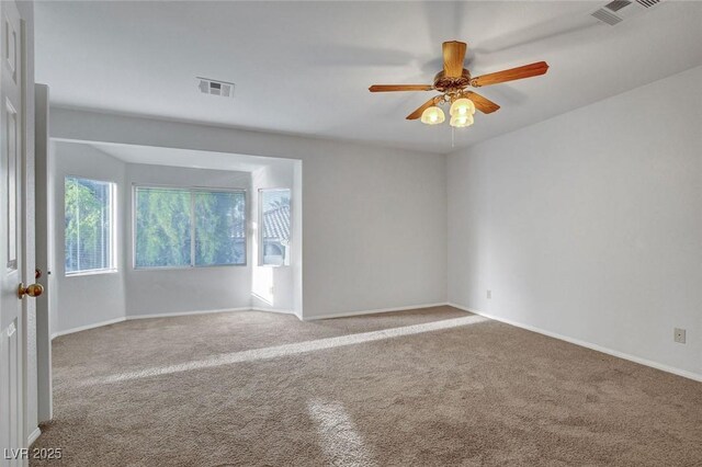 8236 Bermuda Beach Dr, Las Vegas, NV 89128 - spare room with carpet and ceiling fan