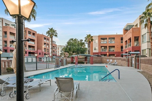 59 E Agate Ave Unit 406, Las Vegas, NV 89123 - pool featuring fence and a patio