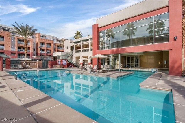 59 E Agate Ave Unit 406, Las Vegas, NV 89123 - community pool featuring fence and a patio