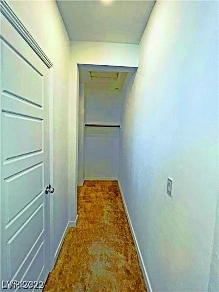 hall with baseboards