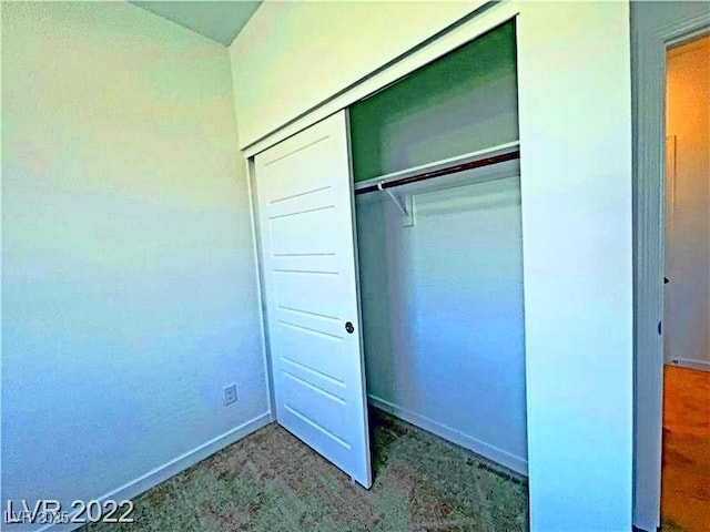 view of closet