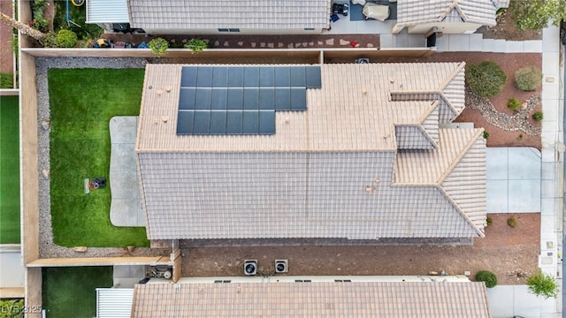 drone / aerial view