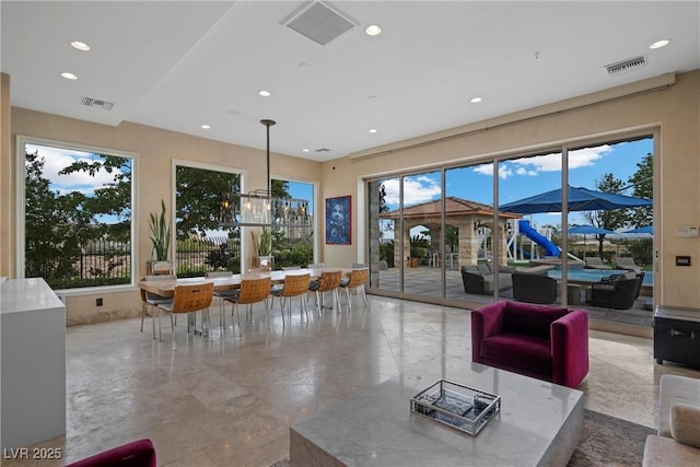 9301 Verlaine Ct, Las Vegas, NV 89145 - community lobby featuring visible vents