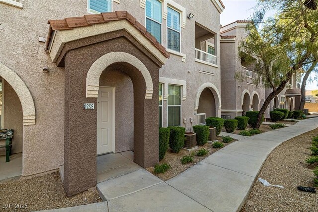 10001 Peace Way Unit 2228, Las Vegas, NV 89147 - view of exterior entry featuring stucco siding