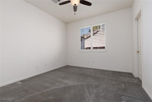 240 Jumping Springs Pl, Henderson, NV 89012 - carpeted spare room featuring a ceiling fan and baseboards