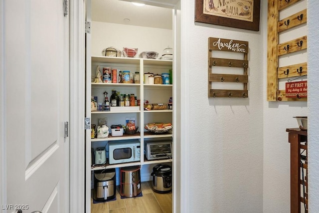 view of pantry