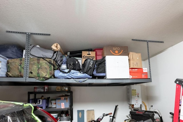 view of storage