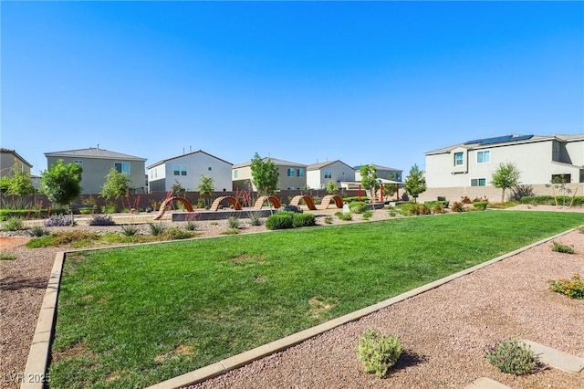 4630 Adonis Blue St, North Las Vegas, NV 89031 - view of home's community with a residential view and a yard