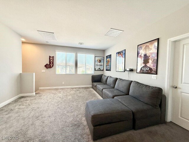 4630 Adonis Blue St, North Las Vegas, NV 89031 - living room with carpet and baseboards