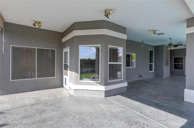 3684 Mooncrest Cir, Las Vegas, NV 89129 - property entrance featuring stucco siding and a patio area