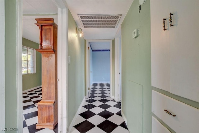 709 New Mexico St, Boulder City, NV 89005 - hallway with tile patterned floors, visible vents, and baseboards