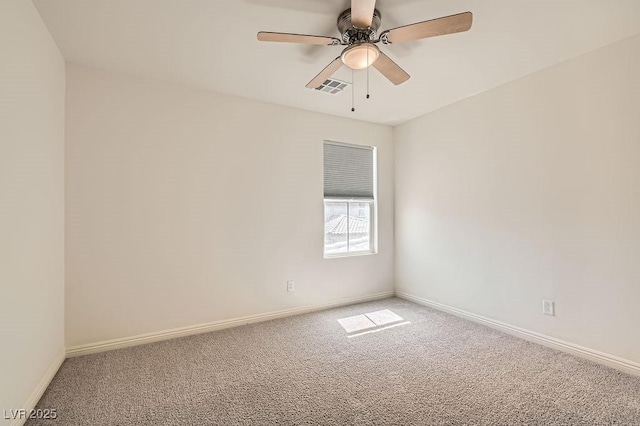 2862 Starling Summit St, Henderson, NV 89044 - unfurnished room with carpet floors, ceiling fan, and baseboards