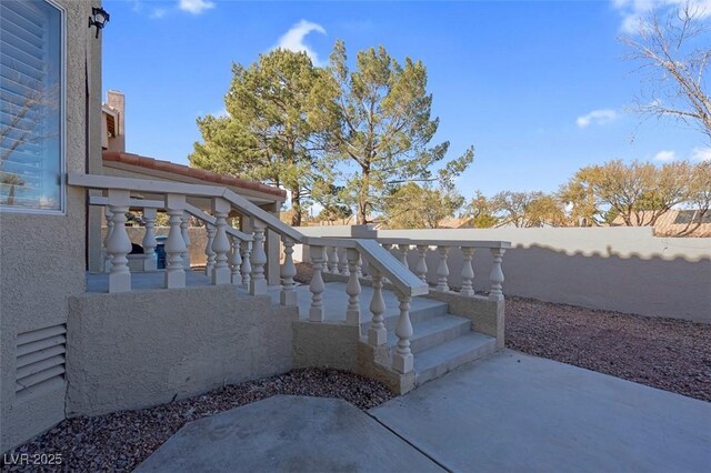 8232 Ocean Terrace Way, Las Vegas, NV 89128 - view of patio with fence