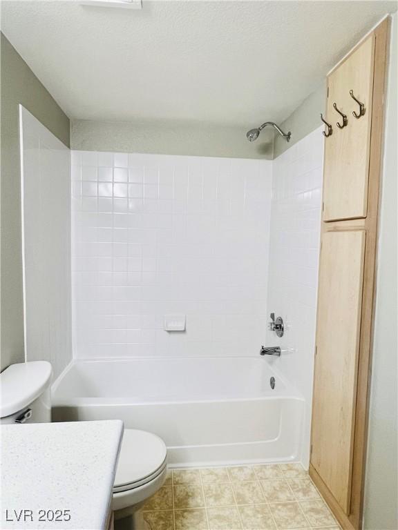 8101 W Flamingo Rd Unit 1088, Las Vegas, NV 89147 - bathroom with toilet, tub / shower combination, and vanity