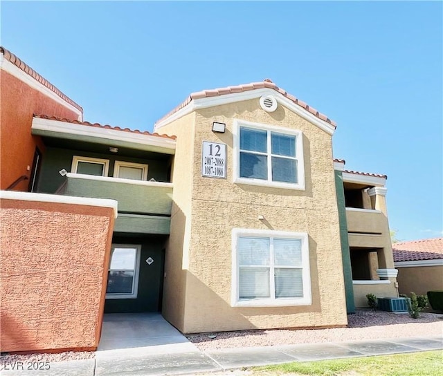 8101 W Flamingo Rd Unit 1088, Las Vegas, NV 89147 - view of property with central air condition unit