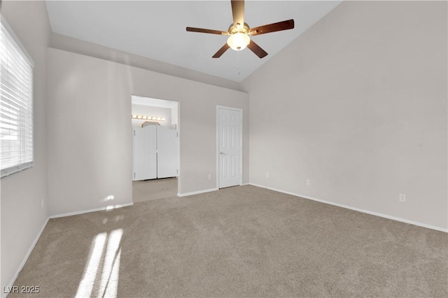 2514 Tropical Sands Ave, North Las Vegas, NV 89031 - unfurnished bedroom featuring baseboards, multiple windows, and carpet