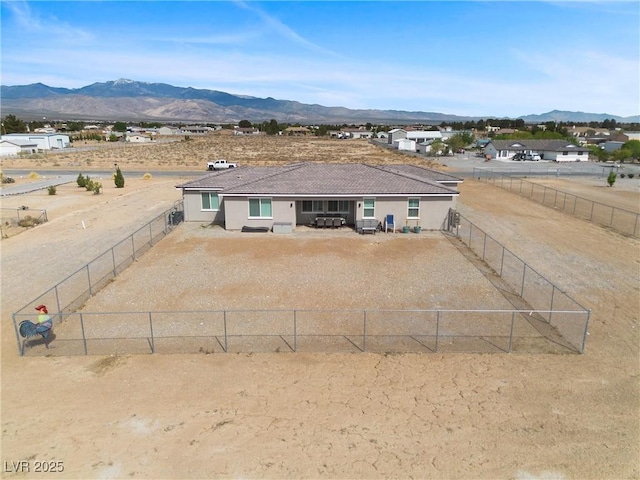 3660 Stirrup, Pahrump, NV 89048 - birds eye view of property featuring a mountain view