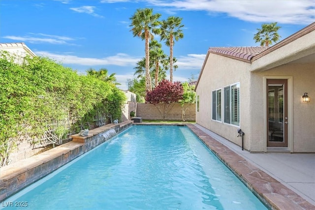 2132 Twin Falls Dr, Henderson, NV 89044 - view of pool with a fenced backyard