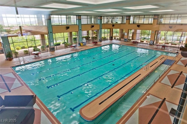 2132 Twin Falls Dr, Henderson, NV 89044 - view of indoor pool