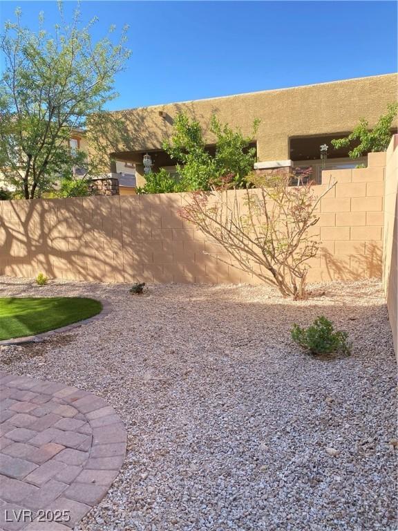 10349 Mystic Pine Rd, Las Vegas, NV 89135 - view of yard with fence