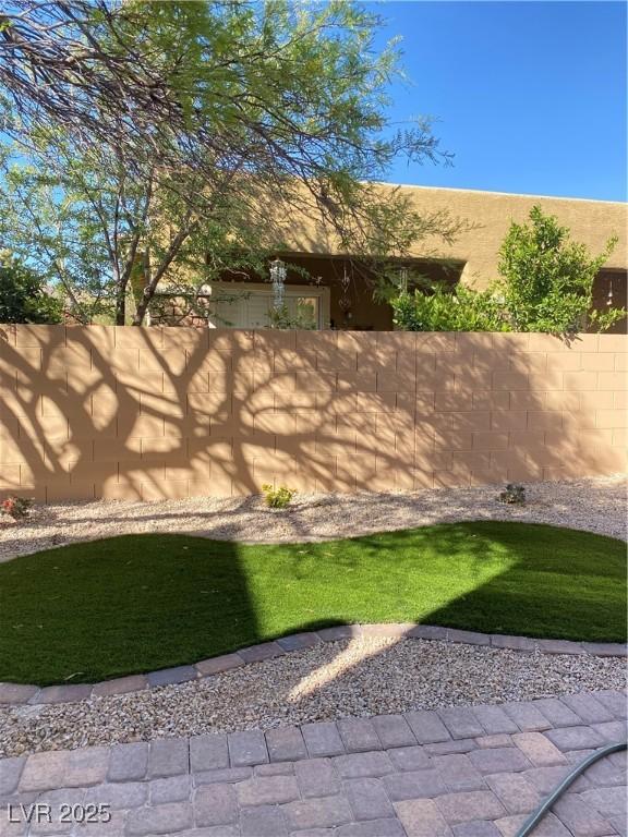 10349 Mystic Pine Rd, Las Vegas, NV 89135 - view of yard featuring fence