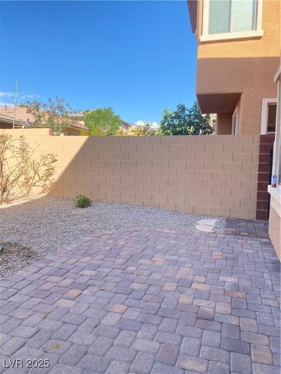 10349 Mystic Pine Rd, Las Vegas, NV 89135 - view of patio featuring a fenced backyard