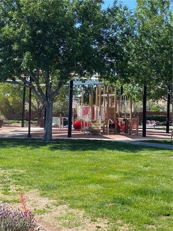 10349 Mystic Pine Rd, Las Vegas, NV 89135 - view of property's community with a lawn