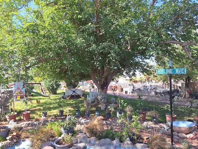 4834 E Van Buren Ave, Las Vegas, NV 89110 - view of yard
