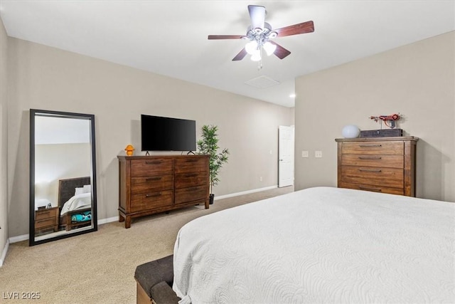 8140 Redbud Vine St, North Las Vegas, NV 89085 - carpeted bedroom with ceiling fan and baseboards