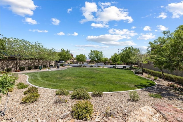12254 Cape Cortez Ct, Las Vegas, NV 89138 - view of yard featuring fence