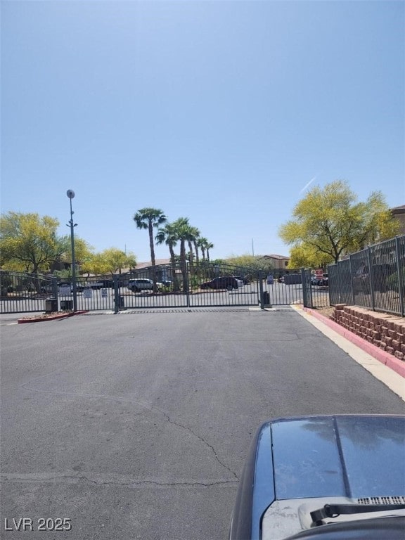 exterior space featuring fence