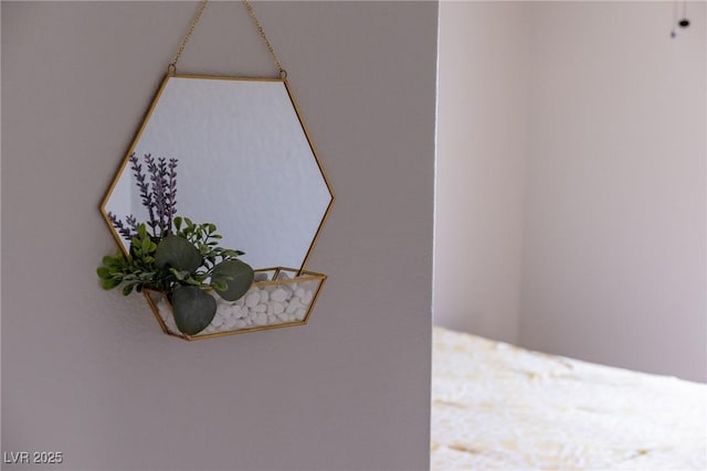 view of room details