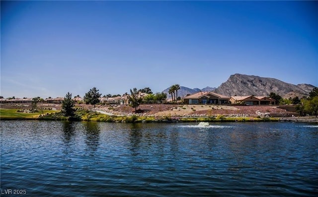 3104 Archwood Way, Las Vegas, NV 89134 - water view with a mountainous background