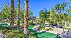 3104 Archwood Way, Las Vegas, NV 89134 - surrounding community featuring a putting green