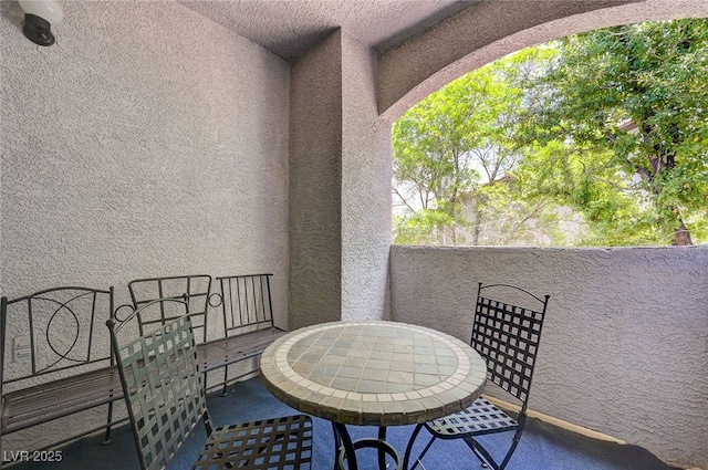 2615 W Gary Ave Unit 2013, Las Vegas, NV 89123 - balcony with outdoor dining area