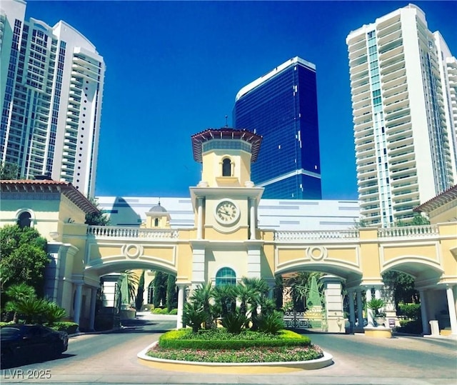view of property