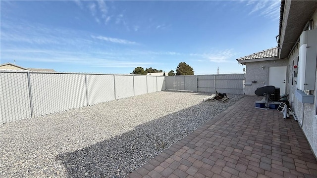 view of patio / terrace with a fenced backyard