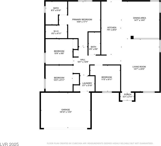2805 El Cubano Ct, North Las Vegas, NV 89030 - view of layout