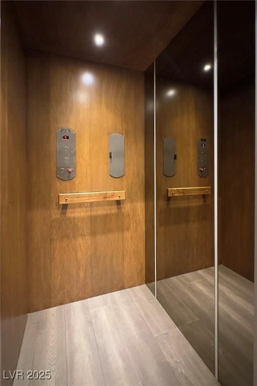 811 Magnum Cliff Ct, Henderson, NV 89012 - details with elevator and recessed lighting