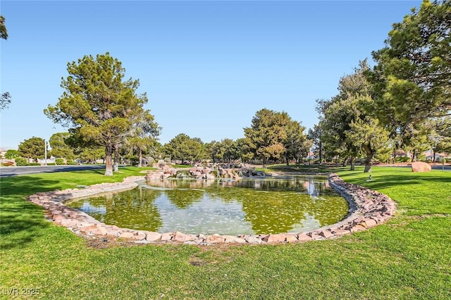 9921 Heffner Hills Cir, Las Vegas, NV 89117 - view of home's community featuring a yard