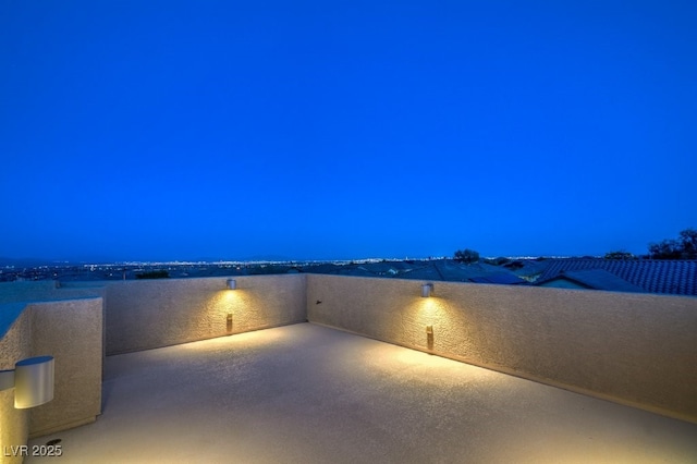 view of patio / terrace featuring a balcony