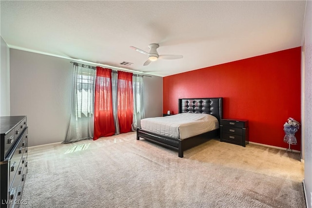 4902 Guysborough St, Las Vegas, NV 89148 - carpeted bedroom with a ceiling fan