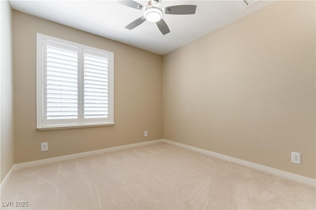 5005 Chambliss Dr, Las Vegas, NV 89130 - unfurnished room featuring carpet floors, baseboards, and ceiling fan