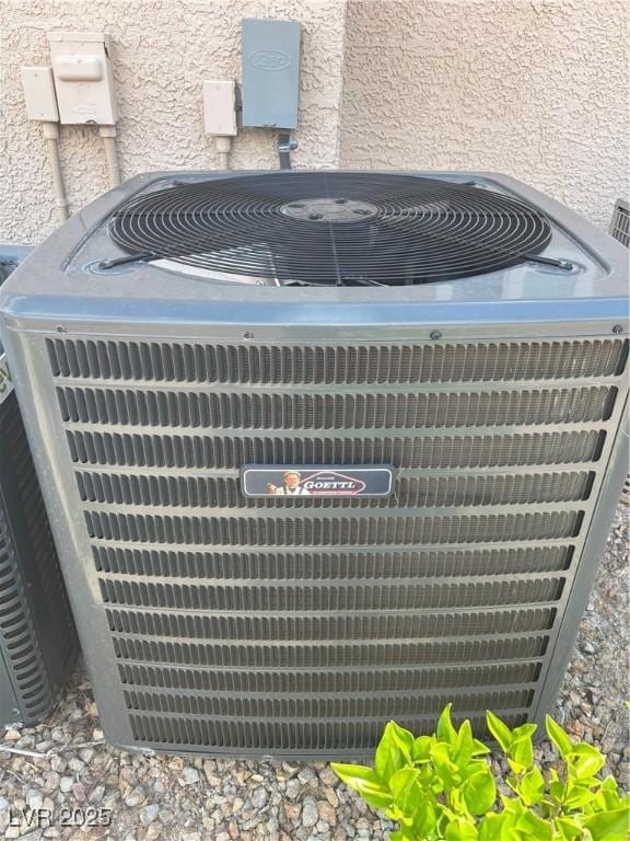 1851 Hillpointe Rd Unit 2621, Henderson, NV 89074 - details with stucco siding and cooling unit