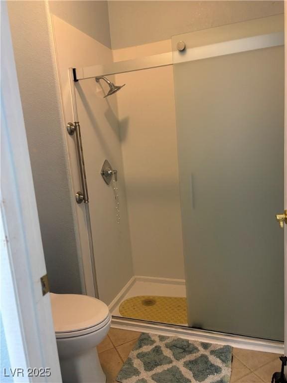 1851 Hillpointe Rd Unit 2621, Henderson, NV 89074 - full bath with a stall shower, tile patterned floors, and toilet