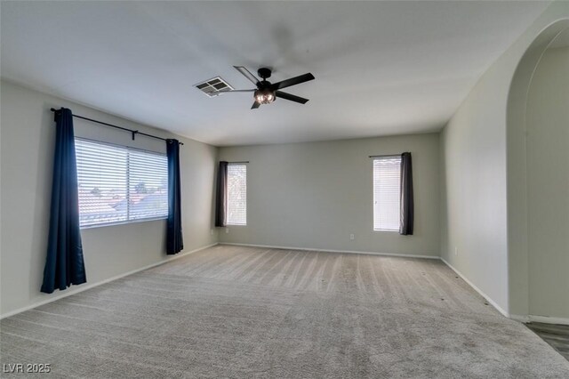 1048 Painted Daisy Ave, Henderson, NV 89074 - carpeted empty room featuring ceiling fan and baseboards