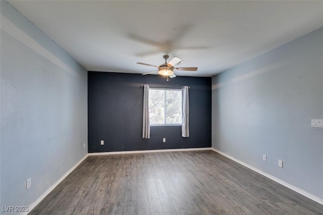 1048 Painted Daisy Ave, Henderson, NV 89074 - empty room featuring ceiling fan and wood finished floors
