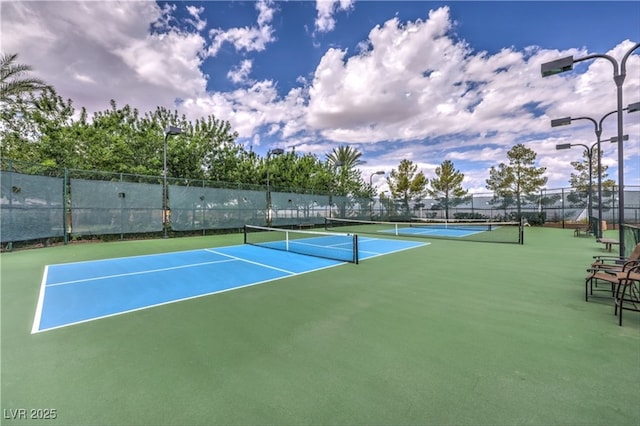 2717 Mona Lisa St, Henderson, NV 89044 - view of tennis court with community basketball court
