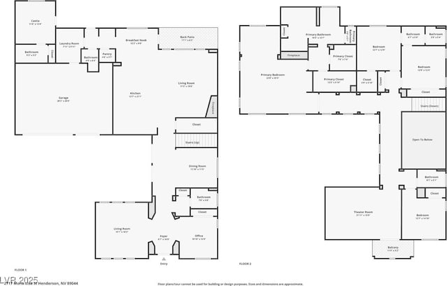 2717 Mona Lisa St, Henderson, NV 89044 - home floor plan